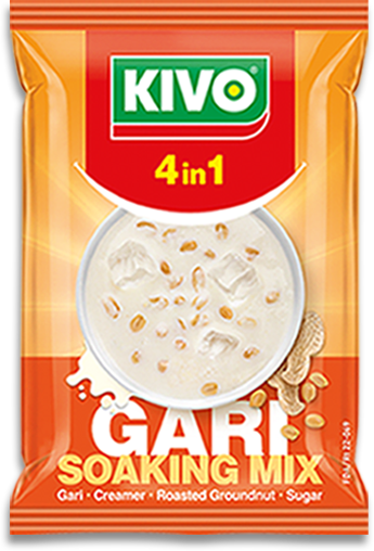 KIVO 4-IN-1 Gari Soaking Mix